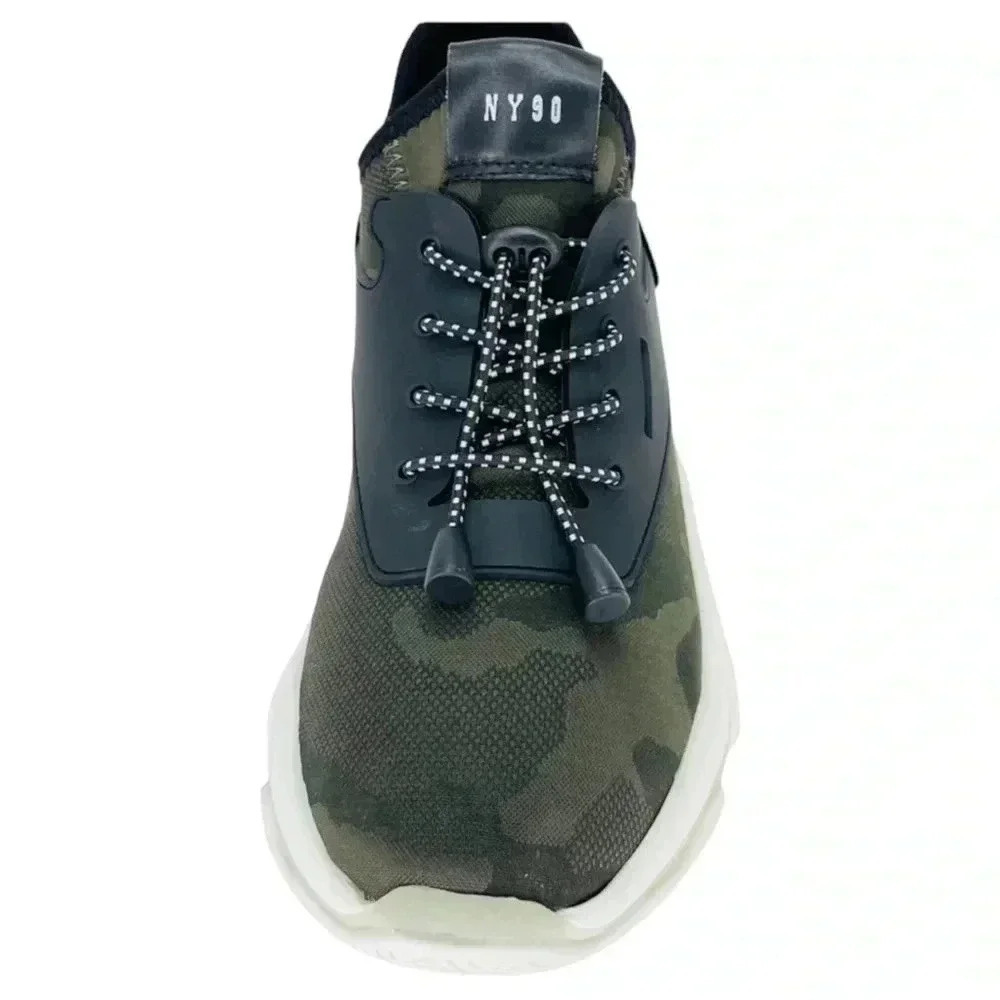Steve Madden Impact Camouflage Mid Top Mens Fashion Sneakers Size 7M - Picture 5 of 13
